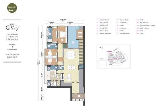 Seringin Residences - Floor Plan - iProperty.com.my