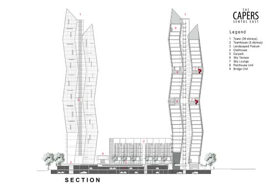 The Capers @ Sentul East - Floor Plan - iProperty.com.my