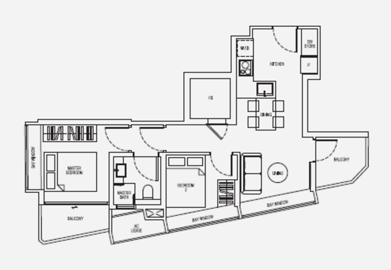 NoMa, 56 Lorong 28 Geylang, 2 Bedrooms, 657 sqft, Condominium For Sale, by Nicholas Lim, 500172866 - PropertyGuru.com.sg