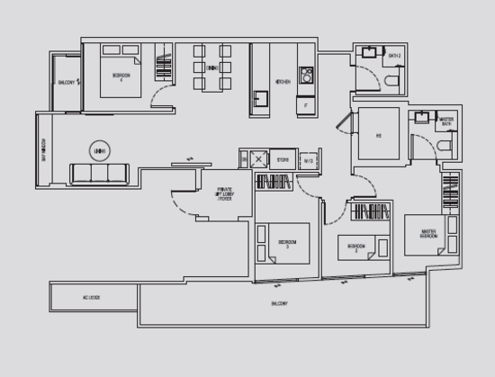 NoMa - Floor Plan