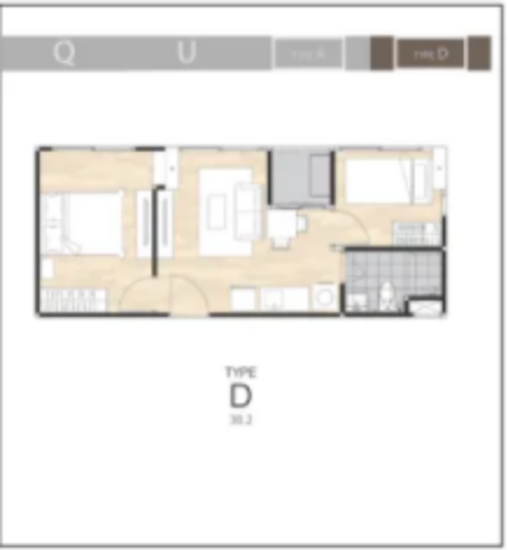 Tempo Quad Saphanmai - Floor Plan