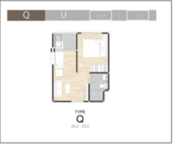 Tempo Quad Saphanmai - Floor Plan