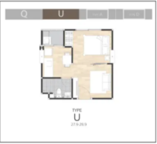 Tempo Quad Saphanmai - Floor Plan