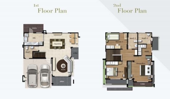Sena Park Grand Ramindra : เสนาพาร์ค แกรนด์ รามอินทรา - Floor Plan