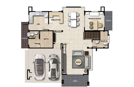 Sena Park Grand Ramindra : เสนาพาร์ค แกรนด์ รามอินทรา - Floor Plan