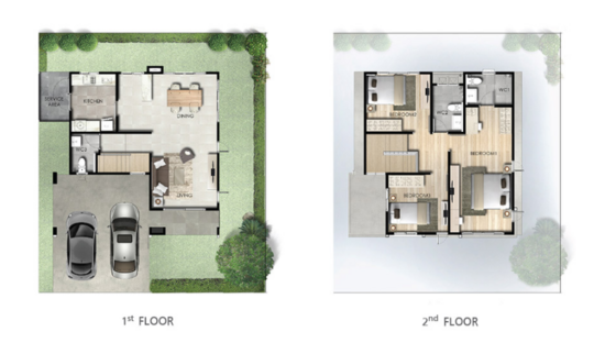 Iconature Ramintra - Floor Plan