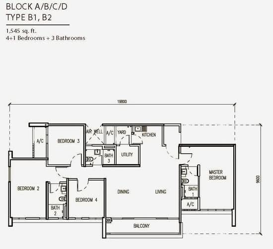 CloudTree Residence - Floor Plan - iProperty.com.my