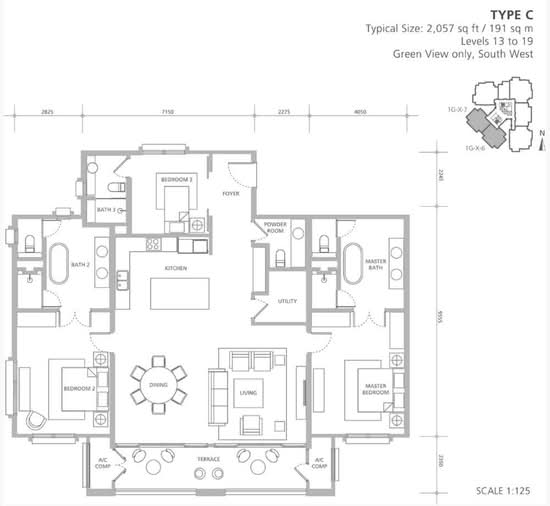 Andaman @ Quayside - Floor Plan - iProperty.com.my