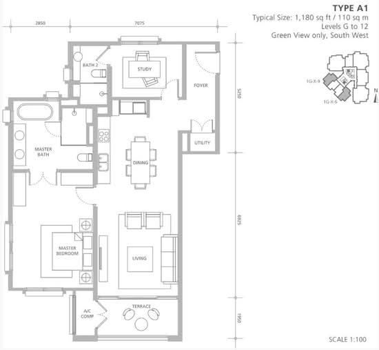 Andaman @ Quayside - Floor Plan - iProperty.com.my