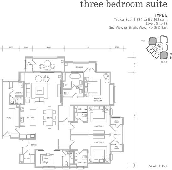 Andaman @ Quayside - Floor Plan - iProperty.com.my