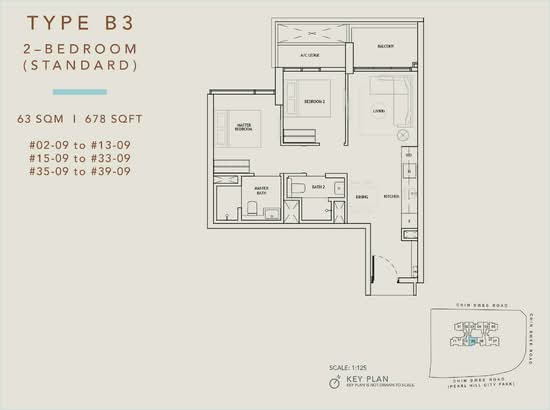 The Landmark - Floor Plan