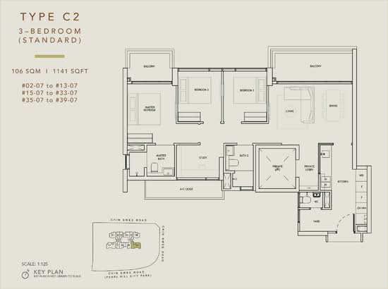The Landmark - Floor Plan
