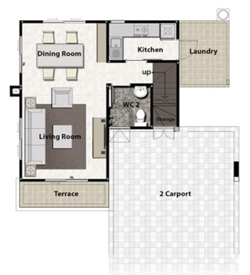 Perfect Place Windmill Ramintra-Wongwaen - Floor Plan