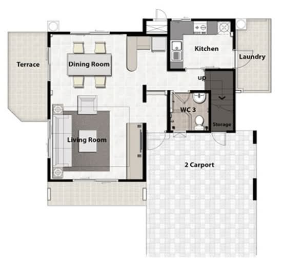 Perfect Place Windmill Ramintra-Wongwaen - Floor Plan