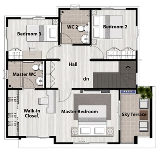 Perfect Place Windmill Ramintra-Wongwaen - Floor Plan