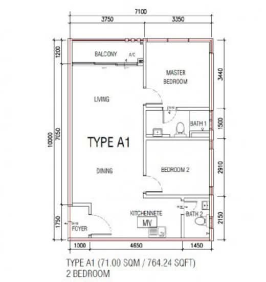 Citywoods - Floor Plan - iProperty.com.my
