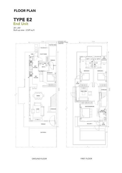 Elmina Green Three - Floor Plan - iProperty.com.my