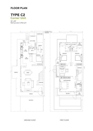 Elmina Green Three - Floor Plan - iProperty.com.my