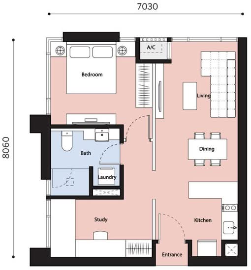Dianthus @ Tropicana Gardens - Floor Plan - iProperty.com.my