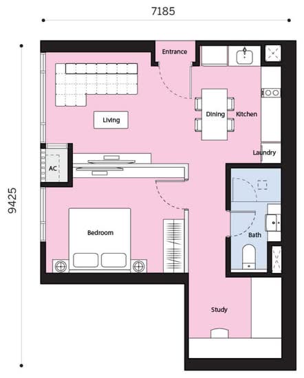 Dianthus @ Tropicana Gardens - Floor Plan - iProperty.com.my