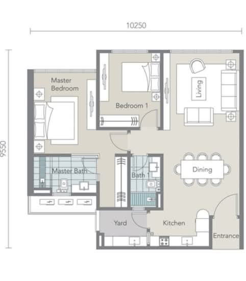 Dianthus @ Tropicana Gardens - Floor Plan - iProperty.com.my
