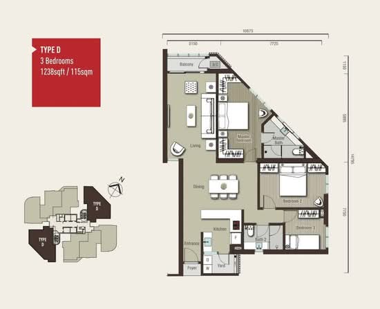 Vivo Residential Suites - Floor Plan - iProperty.com.my
