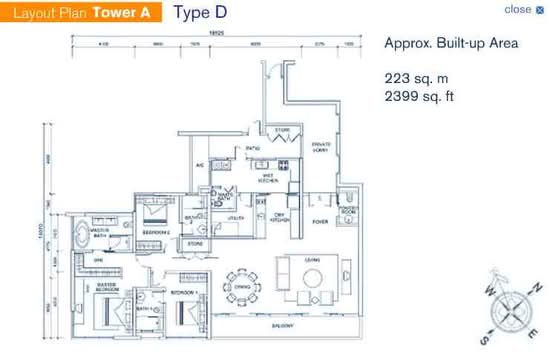 Hampshire Residences - Floor Plan - iProperty.com.my