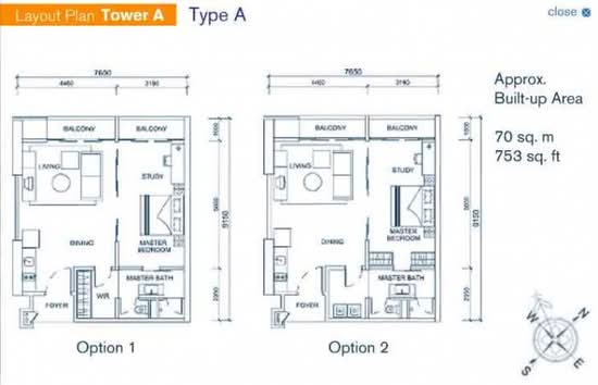 Hampshire Residences - Floor Plan - iProperty.com.my