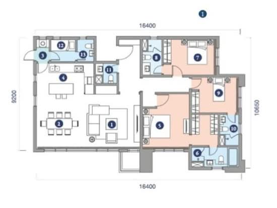 DRapport Residences @ Ampang - Floor Plan