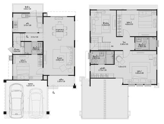 Chaiyaphruek Bangna Km.7 : ชัยพฤกษ์ บางนา กม. 7 - Floor Plan