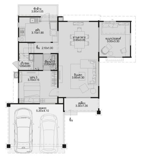 Chaiyaphruek Bangna Km.7 : ชัยพฤกษ์ บางนา กม. 7 - Floor Plan