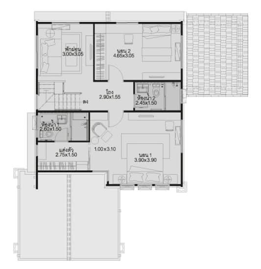 Chaiyaphruek Bangna Km.7 : ชัยพฤกษ์ บางนา กม. 7 - Floor Plan