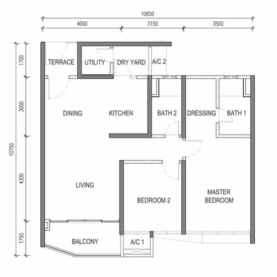 Waterside Residence - Floor Plan - iProperty.com.my