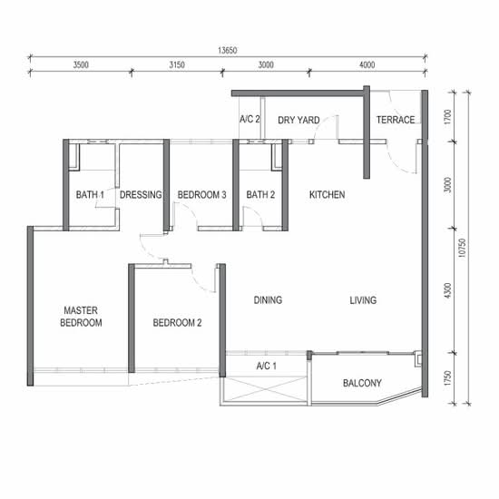 Waterside Residence - Floor Plan - iProperty.com.my