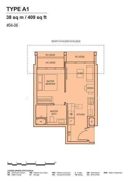 CanningHill Piers, 177 River Valley Road, City Hall / Clarke Quay, 1 Bedroom, 409 sqft, Condominium For Sale, by Benjamin Chew, 25315027 - 2D - PropertyGuru.com.sg