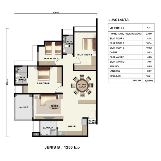 Anggun Lumayan - Floor Plan - iProperty.com.my