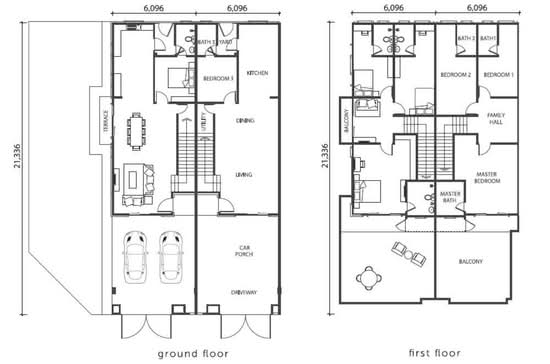 Violet - Floor Plan - iProperty.com.my