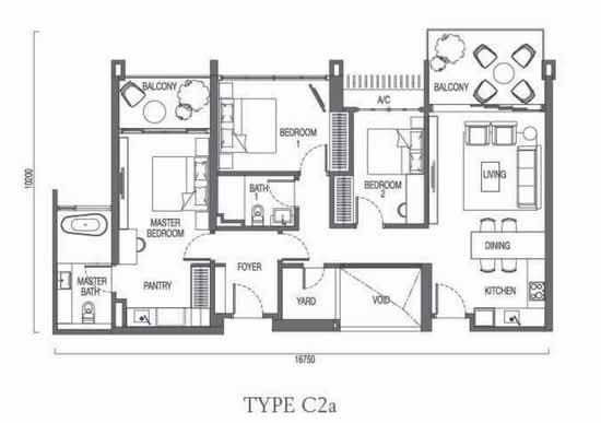 The Parque Residences - Floor Plan - iProperty.com.my