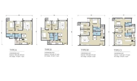 3Residences Kajang - Floor Plan - iProperty.com.my