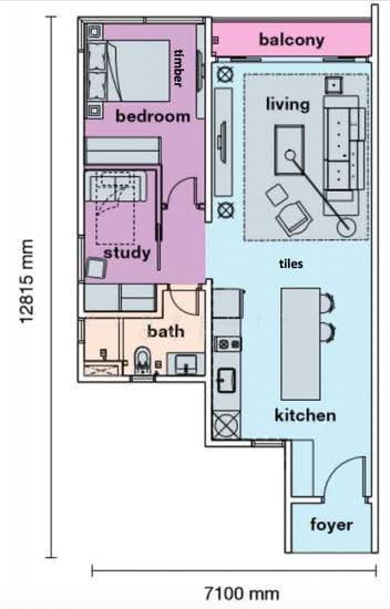 Biji Living @ Section 17 Petaling Jaya - Floor Plan
