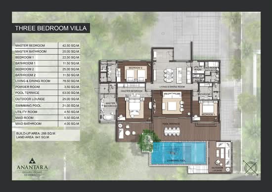 Anantara Desaru Coast Residences - Floor Plan - iProperty.com.my