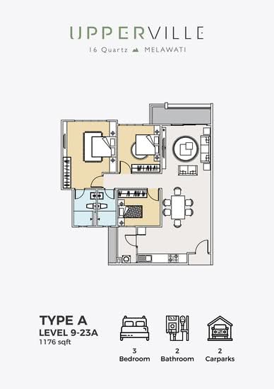 Upperville @ Melawati - Floor Plan - iProperty.com.my