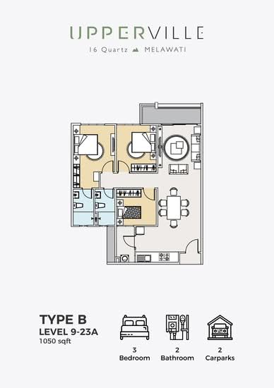 Upperville @ Melawati - Floor Plan - iProperty.com.my