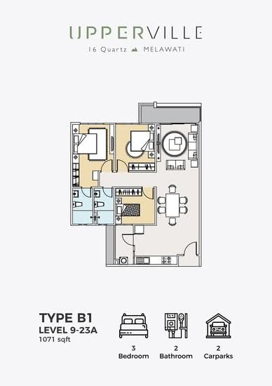 Upperville @ Melawati - Floor Plan - iProperty.com.my