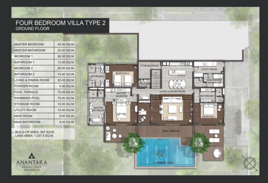 Anantara Desaru Coast Residences - Floor Plan - iProperty.com.my