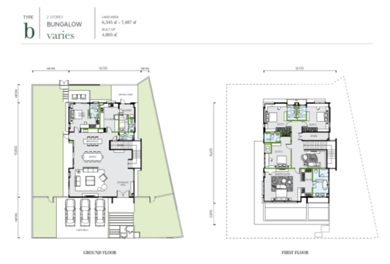 Tropicana Aman – Dalia Residences - Floor Plan - iProperty.com.my
