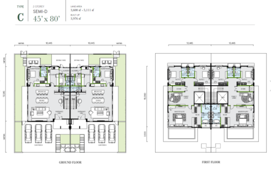 Tropicana Aman – Dalia Residences - Floor Plan - iProperty.com.my