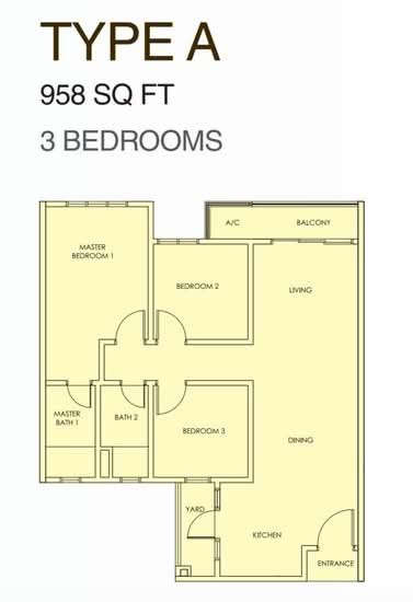 United Point (Residensi Berpadu) - Floor Plan - iProperty.com.my