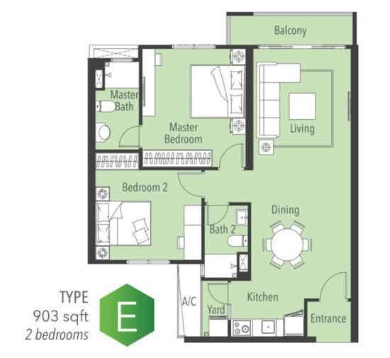 Savio @ Riana Dutamas - Floor Plan - iProperty.com.my