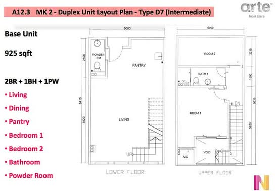 Arte Mont Kiara - Floor Plan - iProperty.com.my
